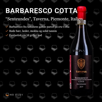 2021 Barbaresco Cotta Bric Senteundes, Taverna, Italien